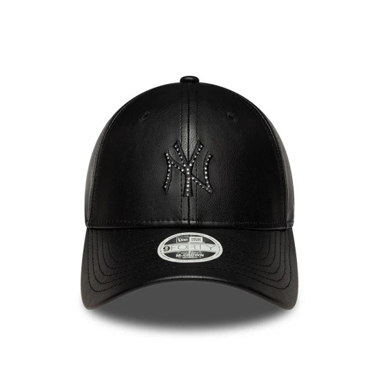 New Era Καπέλο Yankees Womens MLB Diamante PU 9FORTY M-Crown Adjustable Cap